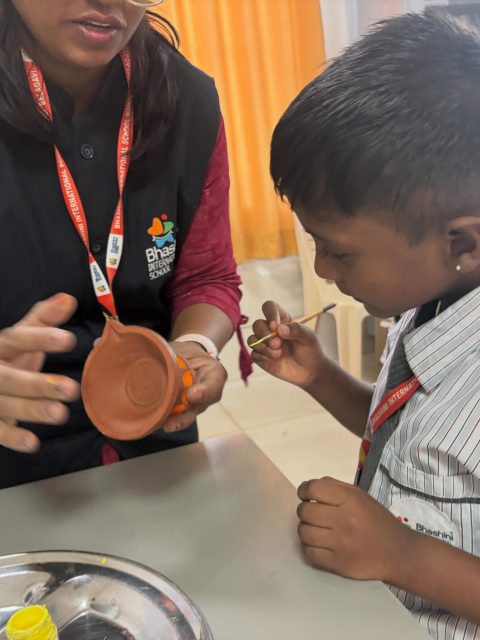 🪔✨ Celebrating Creativity Through Diya & Lantern Making! ✨🎨