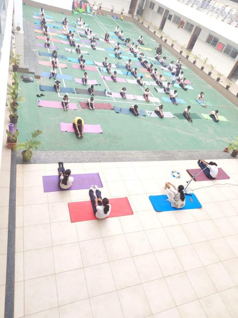 International Yoga Day Celebration🧘🧘‍♂️🧘‍♀️