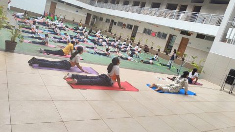 International Yoga Day Celebration🧘🧘‍♂️🧘‍♀️