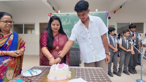 🎉 Birthday Celebration at Bhashini International School 🎉
