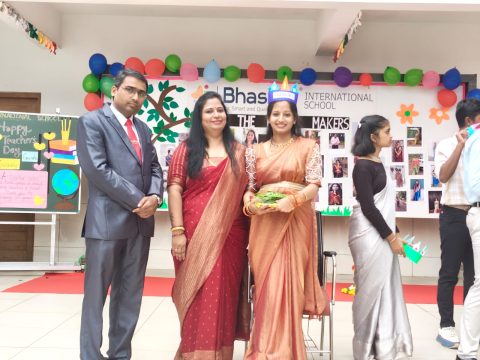 🌸 Teachers’ Day Celebration at Bhashini International School 🌸