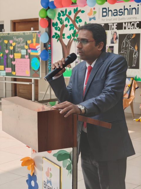 🌸 Teachers’ Day Celebration at Bhashini International School 🌸