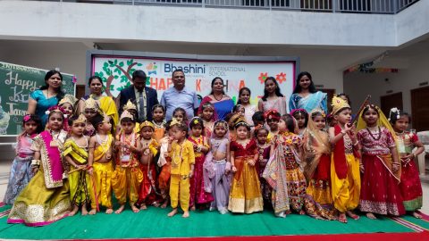 🌸✨ Krishna Janmashtami Celebration at Bhashini International School ✨🌸