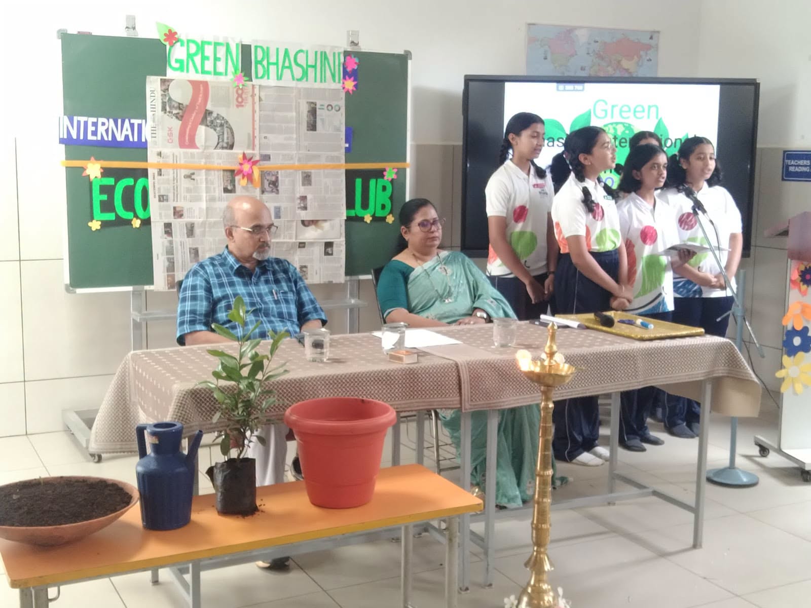 🌿🌍 Eco Club Inauguration at Bhashini International School, Belagavi 🌍🌿