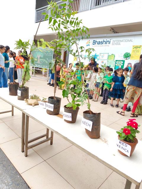 🌿 Van Mahotsava Celebration at Bhashini International School, Mandoli 🌿