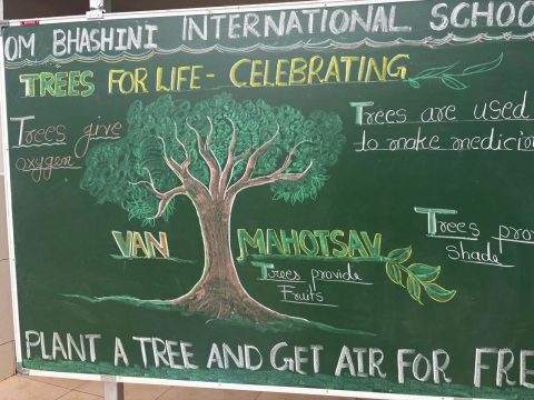 🌿 Van Mahotsava Celebration at Bhashini International School, Mandoli 🌿